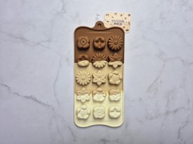 Moldes silicona 15 flores 